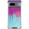 Paint Splatter Purple Google Pixel 8a Clear Case